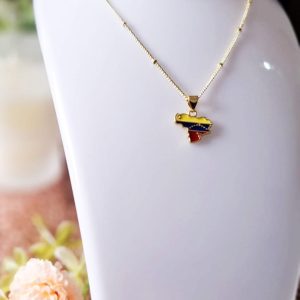 Collar mapa Venezuela