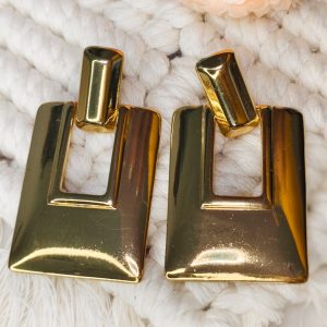 Zarcillos  chunky rectángulos