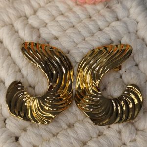 Zarcillo tipo chunky "C"