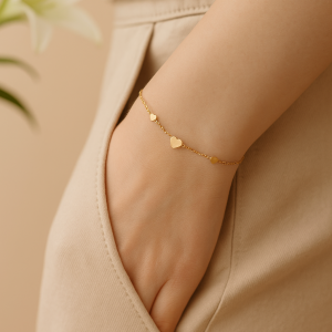 Pulsera 3 corazones